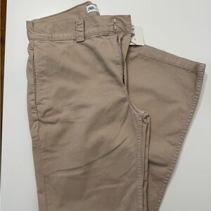 Zara straight fit chino pant